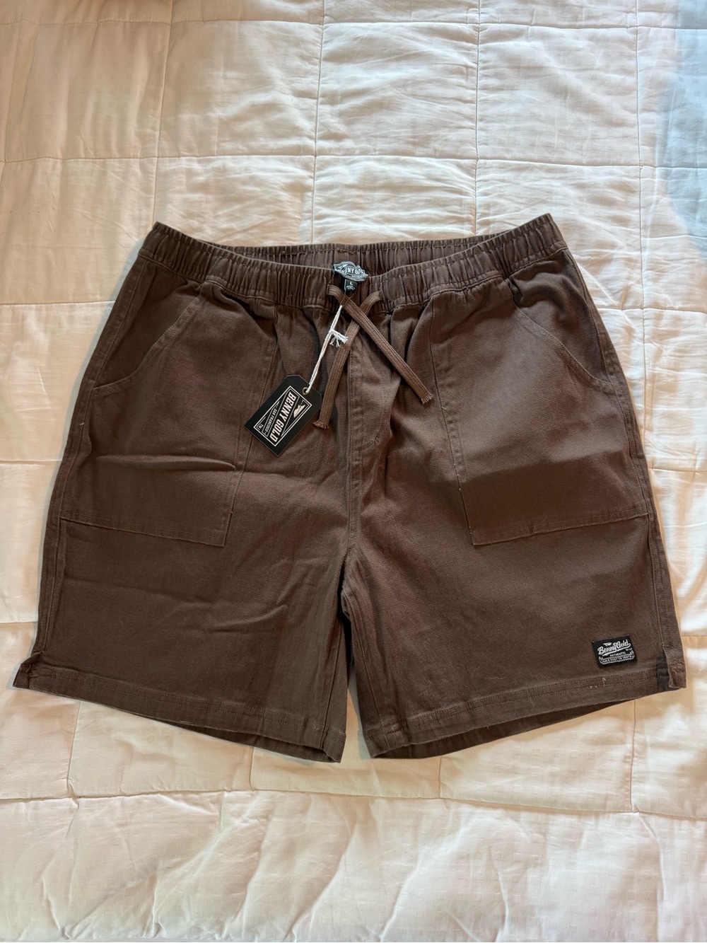 Brown Benny Gold shorts